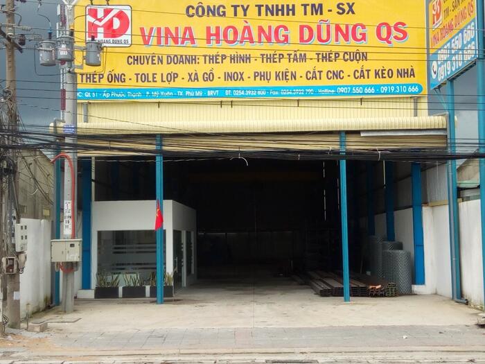 Gia công thép tấm Phú Mỹ
